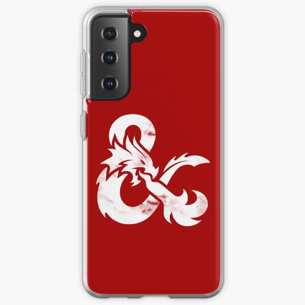 Dungeons and Dragons (White) Samsung Galaxy Soft Case