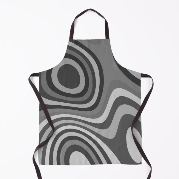 Item preview, Grey and Funky Abstract Fluid Pattern Design designed and sold by patternsoup.