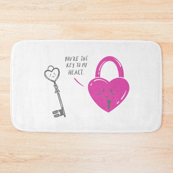 Item preview, You're The Key To My Heart designed and sold by BofflingDesigns.