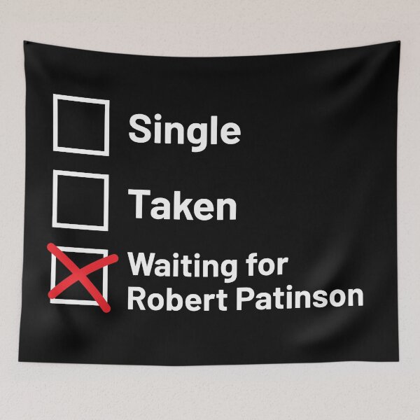 Item preview, Waiting for Robert Patinson  designed and sold by Pappistore.