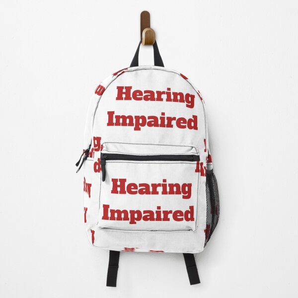 Item preview, Hearing Impaired stickers designed and sold by Trendy Design.