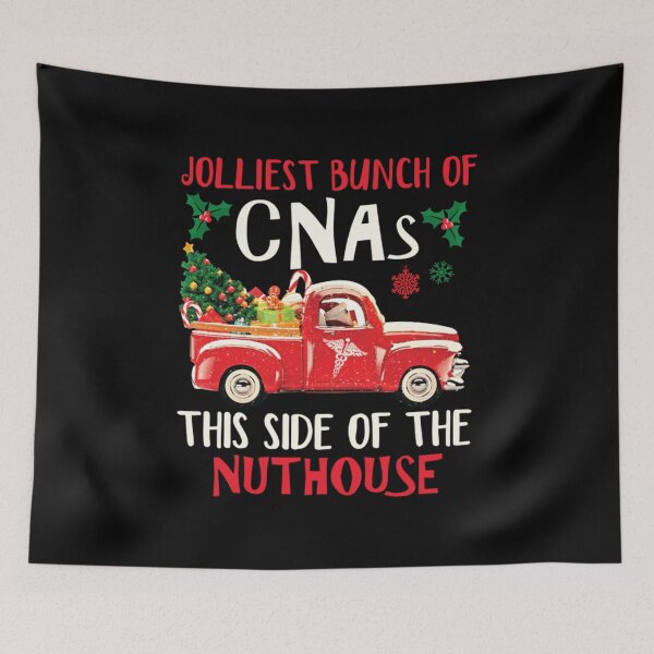 Item preview, Awesome CNA Happy Christmas Red Truck  designed and sold by culua2910.