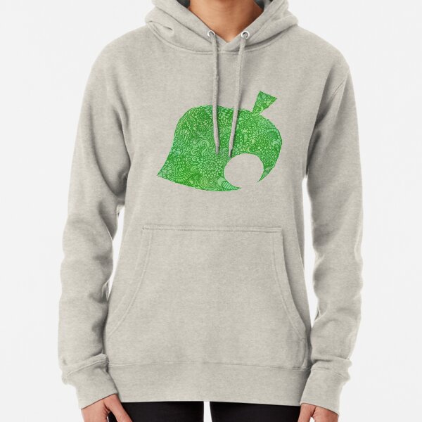 Animal Crossing New Leaf Zentangle Pullover Hoodie