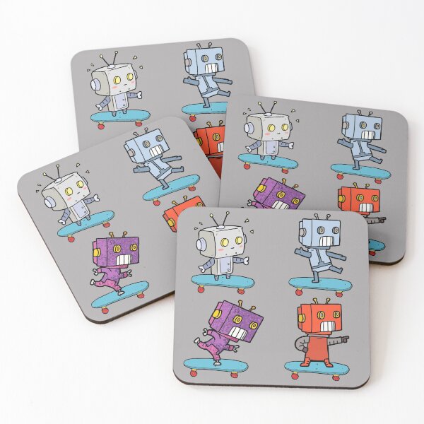 Item preview, Robot Skater designed and sold by VBeesTees.