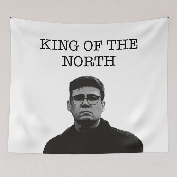 Item preview, Andy Burnham King of the North | Mayor Manchester | Black Print designed and sold by SJ Designs.