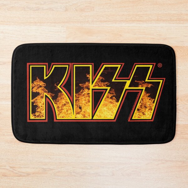 Item preview, KISS Logo Fire Flames designed and sold by SK22ART-DESIGN.