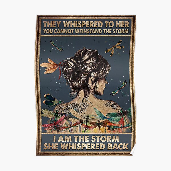 I'am The Storm Poster