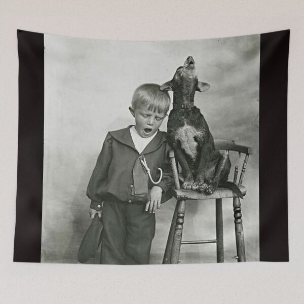Item preview, Vintage dog cute photo Dachshund Dogs retro pet boy designed and sold by Coolstuff4you71.