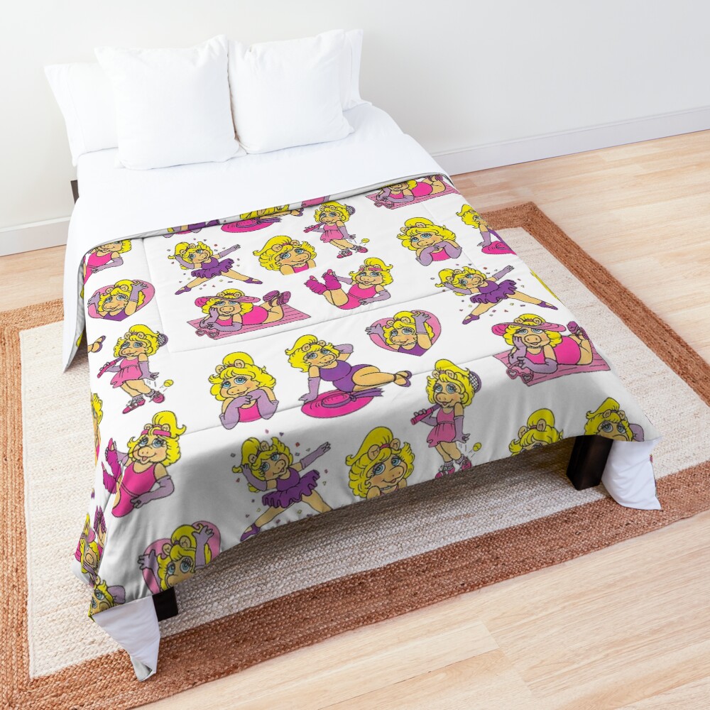 1980s Piggy Comforter