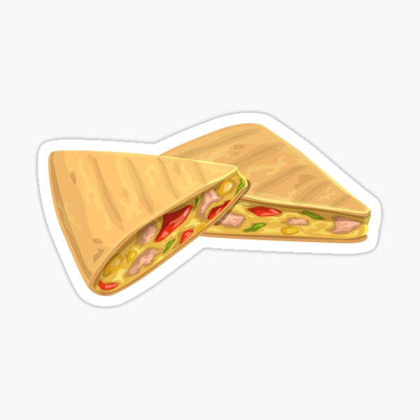 Mexican Quesadilla Sticker