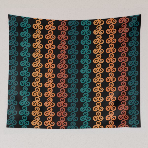 Item preview, triskelion in colors designed and sold by grafikestelle.