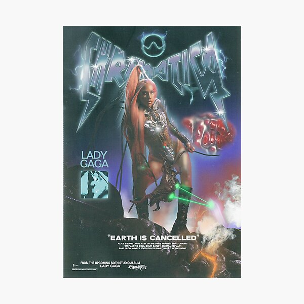 Chromatica 80s Photographic Print