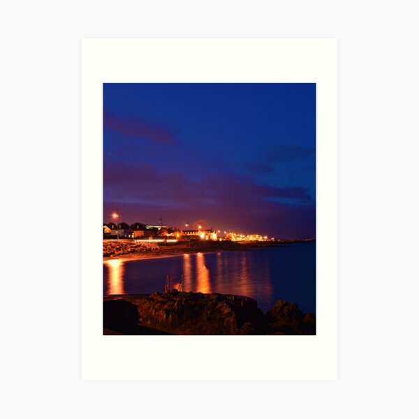 Galway Bay and Salthill Art Print
