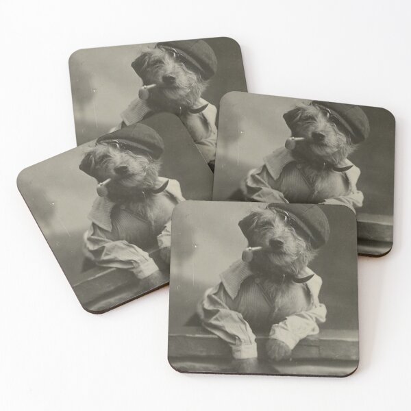 Item preview, Vintage dog cute photo Dachshund Dogs retro pet pipe smoke designed and sold by Coolstuff4you71.