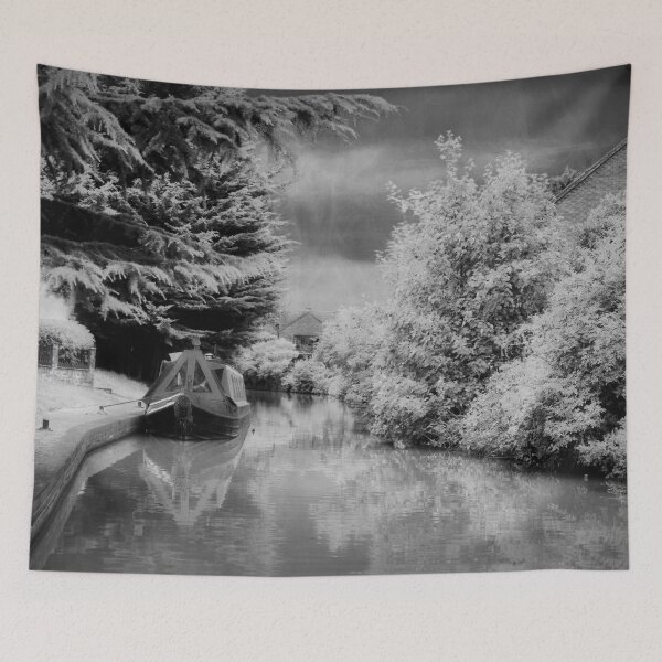 Item preview, A Snowy Day on the Canal designed and sold by BritishYank.