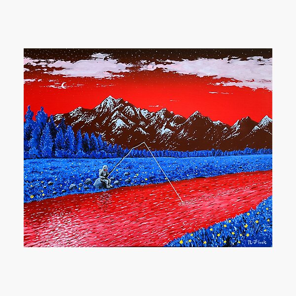Still Fishin' Photographic Print