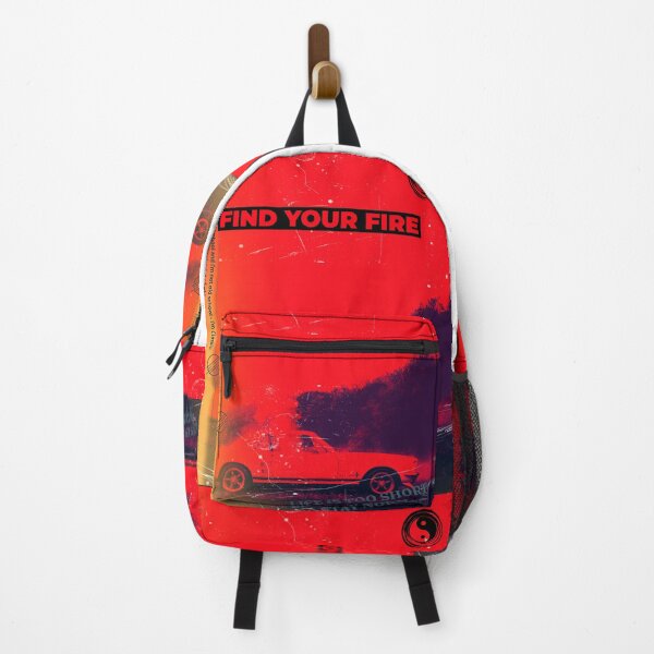 Artikelvorschau, Find your fire, life is too short to stay normal, retro 90's vibes, distressed, 80's vintage red entworfen und verkauft von August-E.