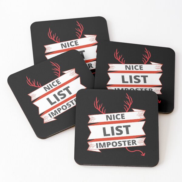 Item preview, Nice List Imposter designed and sold by luchik-and-co.