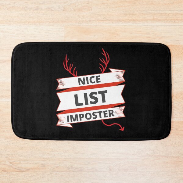 Item preview, Nice List Imposter designed and sold by luchik-and-co.