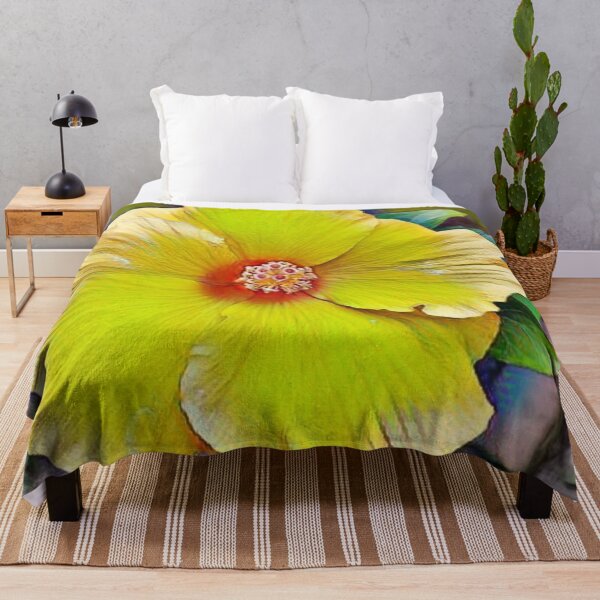 Item preview, Hibiscus Yellow Flower designed and sold by kimcrunner.
