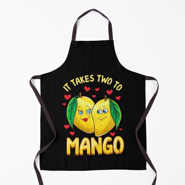 Item preview, It Takes Two To Mango Funny Fruit Tango Food Pun designed and sold by perfectpresents.