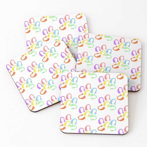 Item preview, Kawaii Hearing Aid Icons patterns, Hearing Impaired pattern, gift for deaf people designed and sold by Farfouch36.