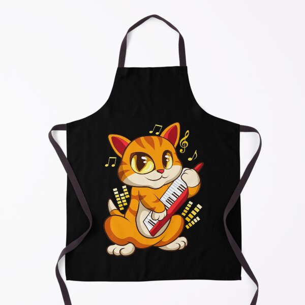 Item preview, Cute Musician Cat Kitty Playing Guitar designed and sold by perfectpresents.
