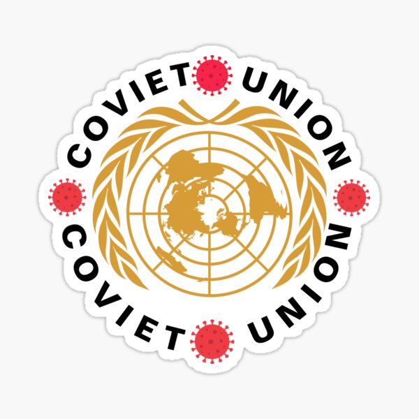 The Coviet Union Official Logo Sticker