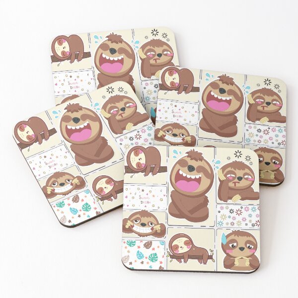 Item preview, Cute Sloth Photo Frames designed and sold by Ribsa.