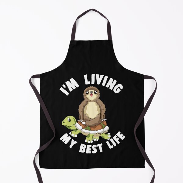 Artikelvorschau, Niedlich lebe ich mein bestes Leben-Trägheits- u. Schildkröte-Tier entworfen und verkauft von perfectpresents.