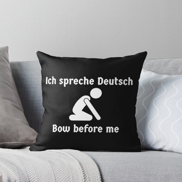 Item preview, Ich spreche Deutsch - Bow before me - Funny German designed and sold by Time4German.
