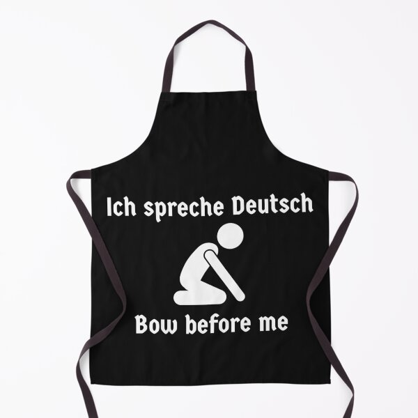 Item preview, Ich spreche Deutsch - Bow before me - Funny German designed and sold by Time4German.