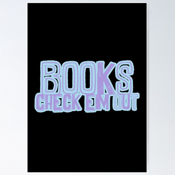 Item preview, Books Check Em Out designed and sold by LongWinded.