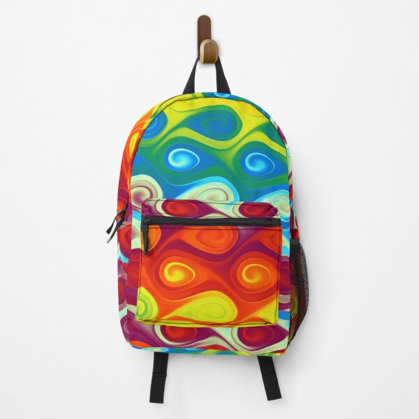 Item preview, Colorful Wave Pattern Background designed and sold by pinkal.