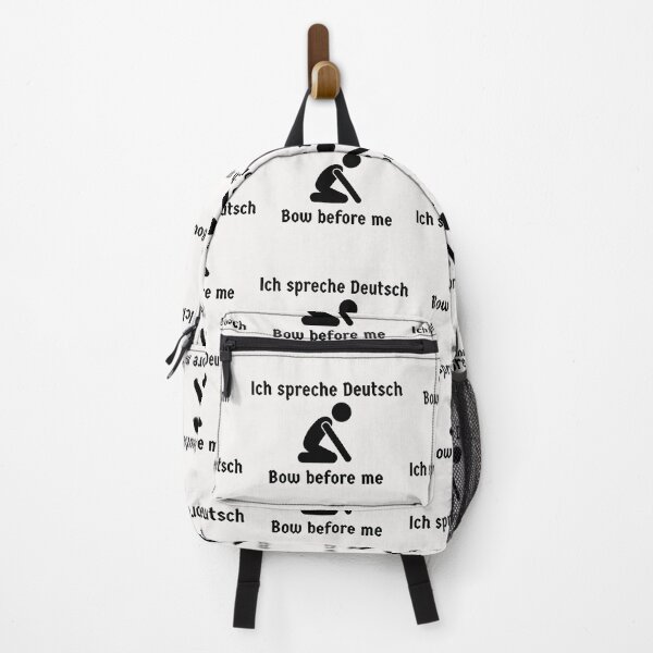 Item preview, Ich spreche Deutsch I speak German Bow Before Me Funny designed and sold by Time4German.