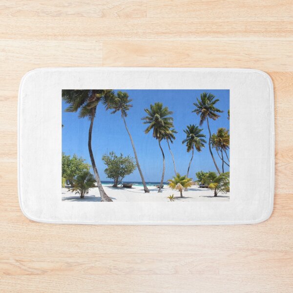 Item preview, Palm trees on a beach designed and sold by Haveonelikethis.