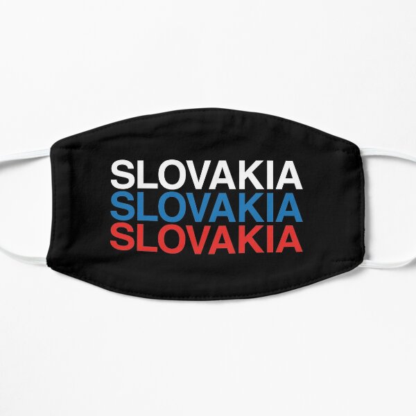 Slovakia Flag Maske Von Eyesblau Redbubble