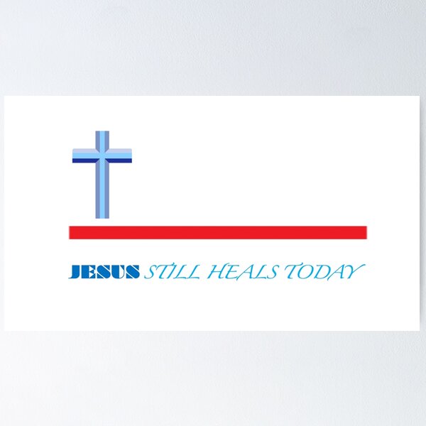 Item preview, JESUS HEALS designed and sold by wildlittlefan.