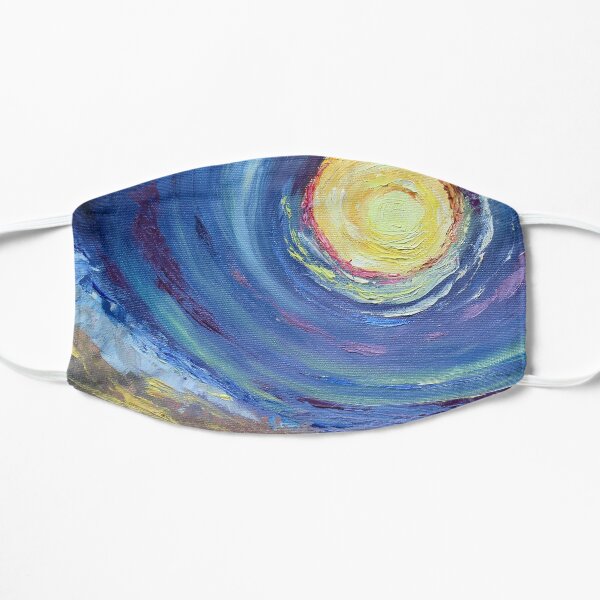 Wildfire Sunset Flat Mask