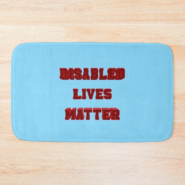 Item preview, Disabled Lives Matter 007 designed and sold by ITALY-Roselli-.