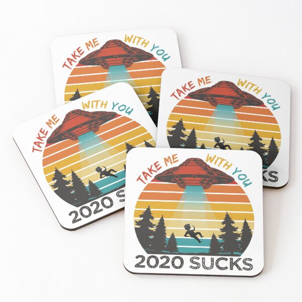 Item preview, 2020 Sucks Take me with you, Funny UFO Alien abduction  designed and sold by Noahlaz.
