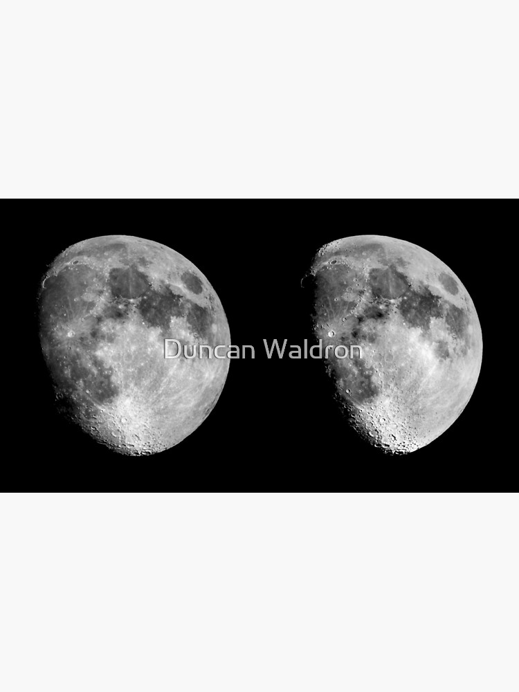 Moon in 3D by DuncanW