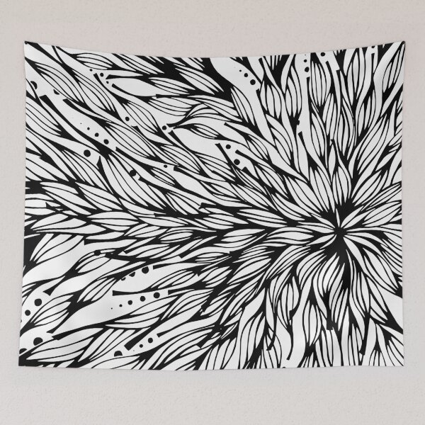 Item preview, Beautiful floral hand drawn illustration designed and sold by kallyfactory.