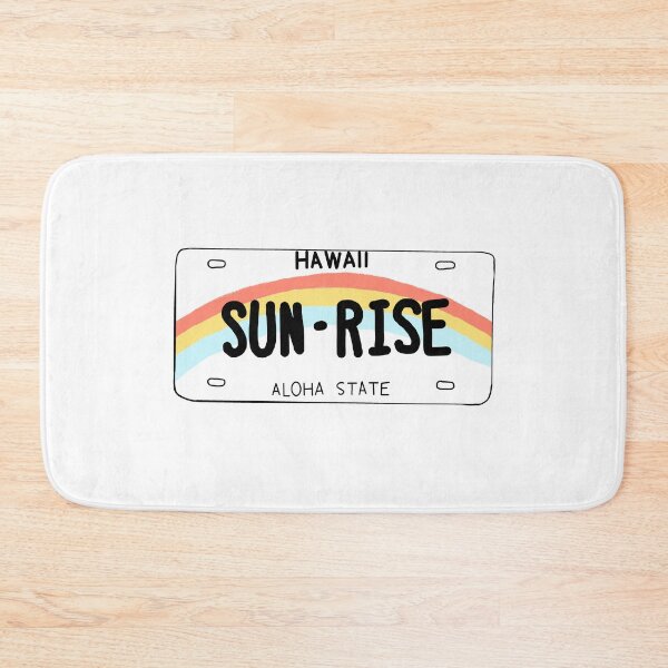 Item preview, Hawaii License Plate Sun Riss designed and sold by Brianna McGill.