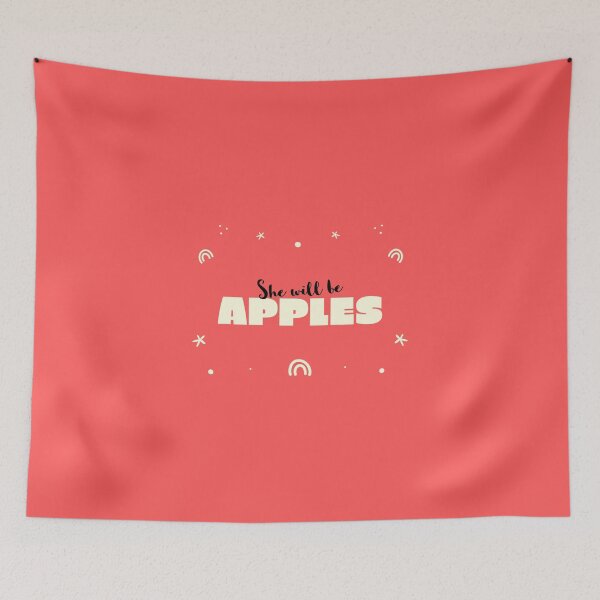 Item preview, She Will Be Apples | Aussie Slang designed and sold by Ainbowz-Artwork.