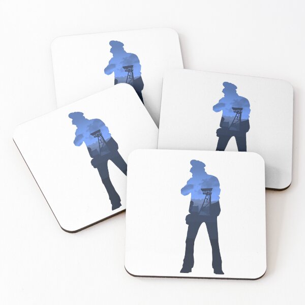 Item preview, Team Fortress 2 Blue Sniper designed and sold by AstriumArt.