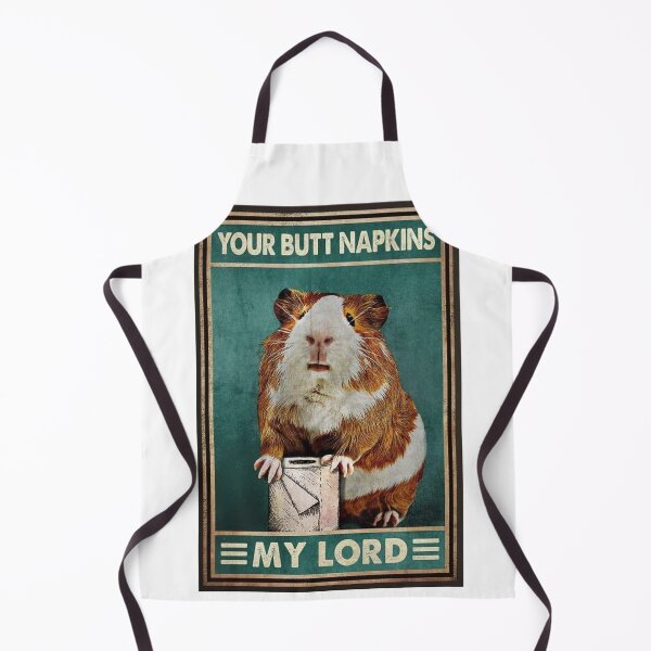 Item preview, Guinea Pig Butt Napkins designed and sold by Emery Merriman.