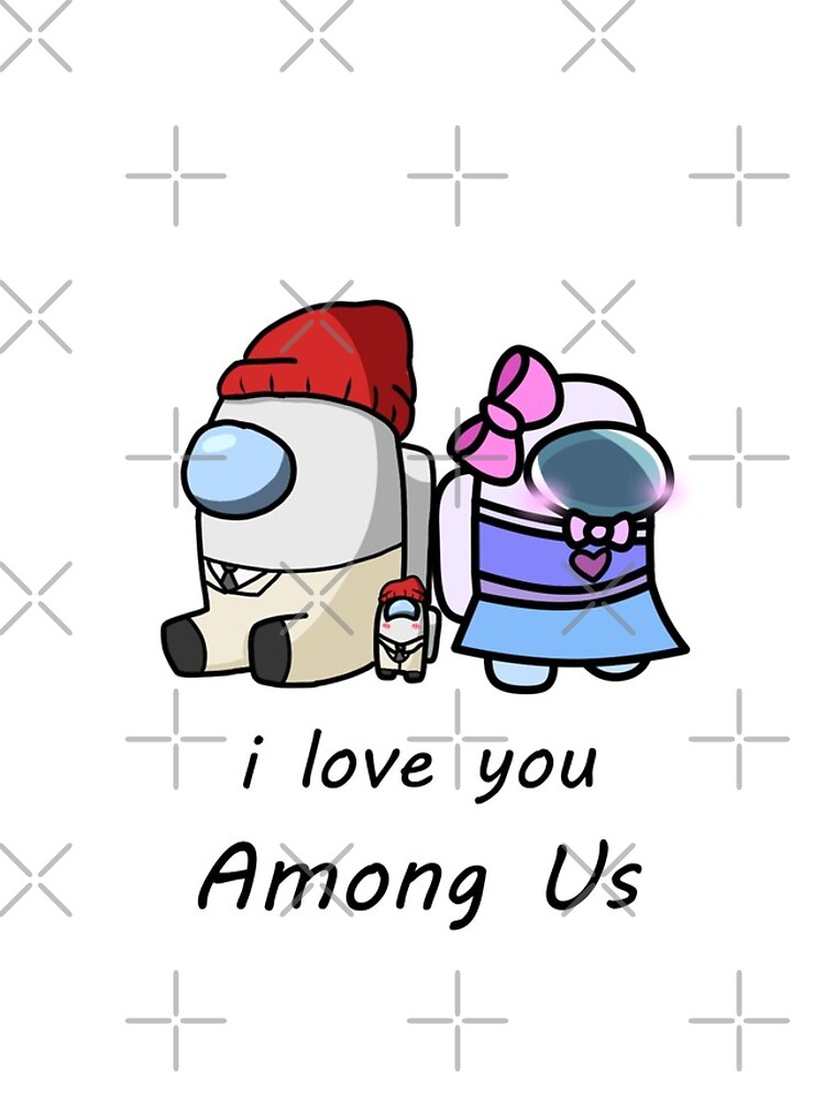 among us characters brown i love you by samerdaboul