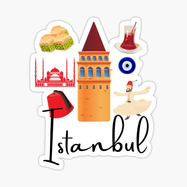 Istanbul Orte Sticker