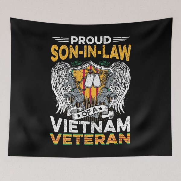 Item preview, Proud Son-in-law Of A Vietnam Veteran - Military Veterans Family designed and sold by BruceFaulkner.